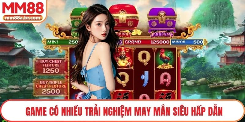 Game có nhiều trải nghiệm may mắn siêu hấp dẫn