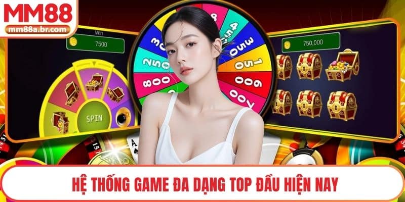 Hệ thống game đa dạng top đầu hiện nay